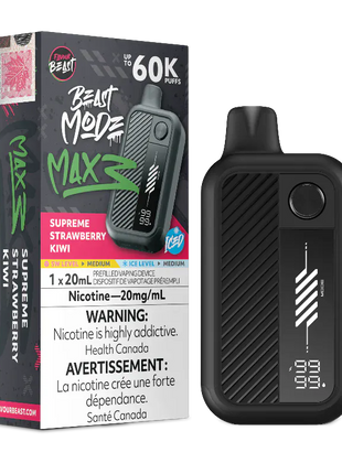 Flavour Beast Mode MAX 3 60K Disposable Vape - 60000 Puffs - 20mL - Liberty Vape