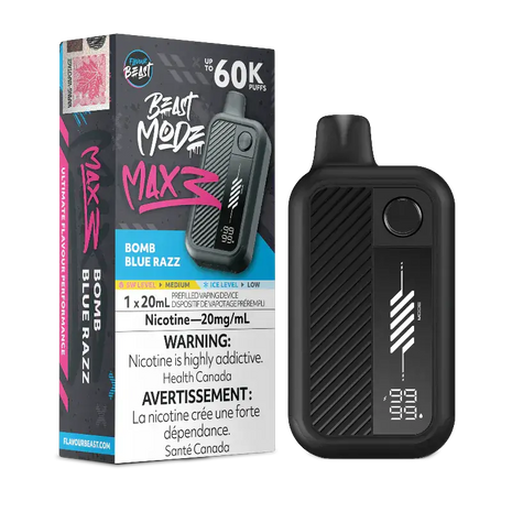 Flavour Beast Mode MAX 3 60K Disposable Vape - 60000 Puffs - 20mL - Flavour Beast - Liberty Vape