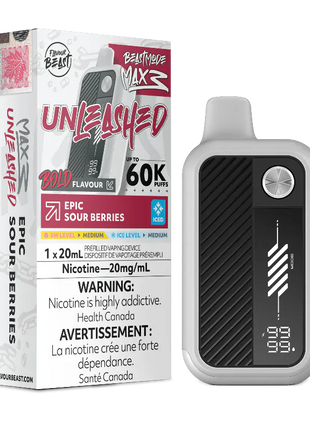 Flavour Beast Mode MAX 3 60K Disposable Vape - 60000 Puffs - 20mL - Liberty Vape