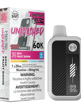 Flavour Beast Mode MAX 3 60K Disposable Vape - 60000 Puffs - 20mL - Liberty Vape