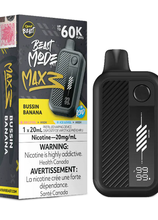 Flavour Beast Mode MAX 3 60K Disposable Vape - 60000 Puffs - 20mL - Liberty Vape