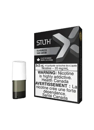 Flavourless STLTH X - STLTH Pods - Liberty Vape