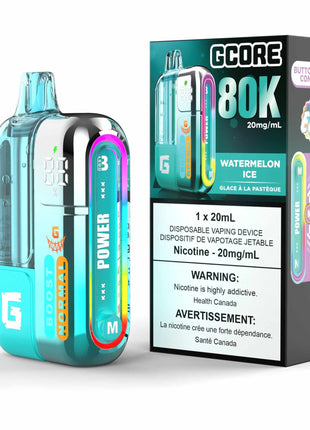Gcore G 80k Disposable Vape - 80000 Puffs - 20mL - Gcore - Liberty Vape