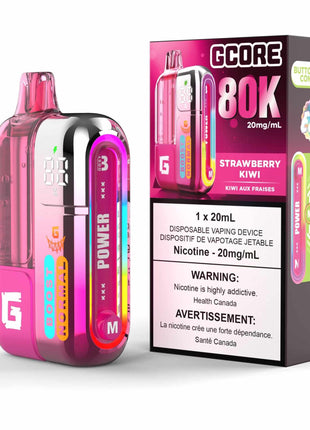 Gcore G 80k Disposable Vape - 80000 Puffs - 20mL - Gcore - Liberty Vape