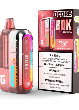 Gcore G 80k Disposable Vape - 80000 Puffs - 20mL - Gcore - Liberty Vape