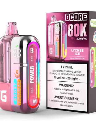 Gcore G 80k Disposable Vape - 80000 Puffs - 20mL - Gcore - Liberty Vape