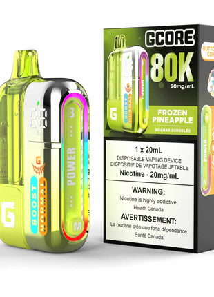 Gcore G 80k Disposable Vape - 80000 Puffs - 20mL - Gcore - Liberty Vape