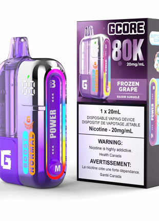 Gcore G 80k Disposable Vape - 80000 Puffs - 20mL - Gcore - Liberty Vape