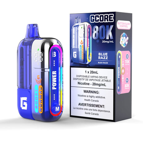 Gcore G 80k Disposable Vape - 80000 Puffs - 20mL