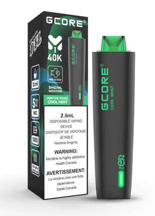 Gcore Hookah 40K Disposable Vape - 20mL (5mg) - Liberty Vape