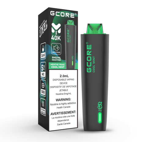 Gcore Hookah 40K Disposable Vape - 20mL (5mg) - Liberty Vape