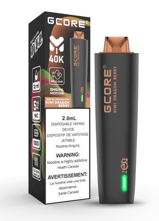 Gcore Hookah 40K Disposable Vape - 20mL (5mg) - Liberty Vape
