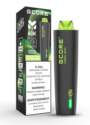 Gcore Hookah 40K Disposable Vape - 20mL (5mg) - Liberty Vape