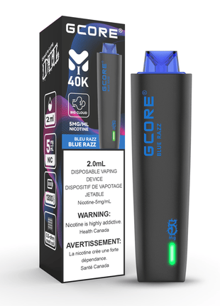 Gcore Hookah 40K Disposable Vape - 20mL (5mg) - Liberty Vape
