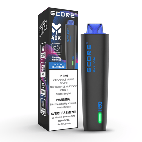 Gcore Hookah 40K Disposable Vape - 20mL (5mg) - Liberty Vape