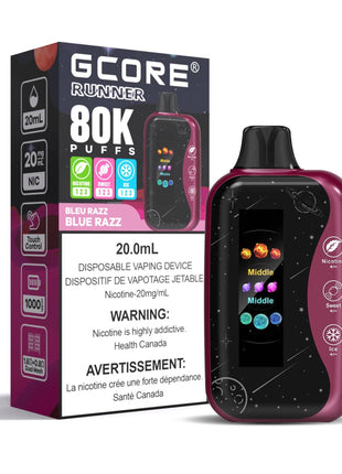 Gcore Runner 80K Disposable Vape - 20mL - Liberty Vape