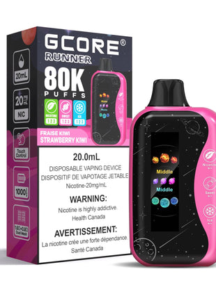 Gcore Runner 80K Disposable Vape - 20mL - Liberty Vape