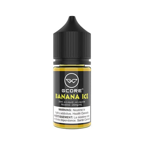 Gcore Salt-Nic E-Liquid — 30mL — 20mg — Ice – Banana Ice