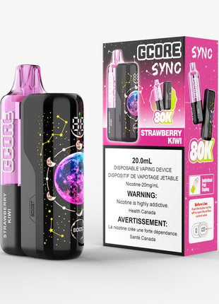 Gcore Sync 80K Disposable Pod - 20mL - Liberty Vape