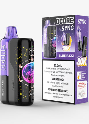 Gcore Sync 80K Disposable Pod - 20mL - Liberty Vape