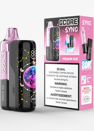 Gcore Sync 80K Disposable Pod - 20mL - Liberty Vape
