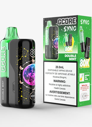 Gcore Sync 80K Disposable Pod - 20mL - Liberty Vape