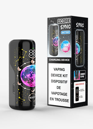 Gcore Sync Battery - Black - Liberty Vape