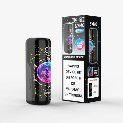 Gcore Sync Battery - Black - Liberty Vape