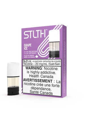 Grape Ice - STLTH Pods - (Bold/Salt Nic) - Liberty Vape