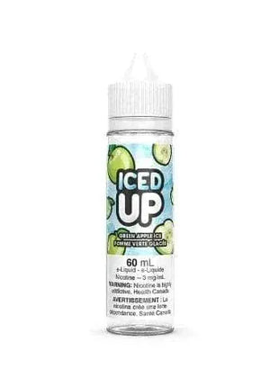 Green Apple Ice - ICED UP E-Liquid - 60mL - Liberty Vape