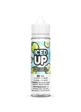Green Apple Ice - ICED UP E-Liquid - 60mL - Liberty Vape