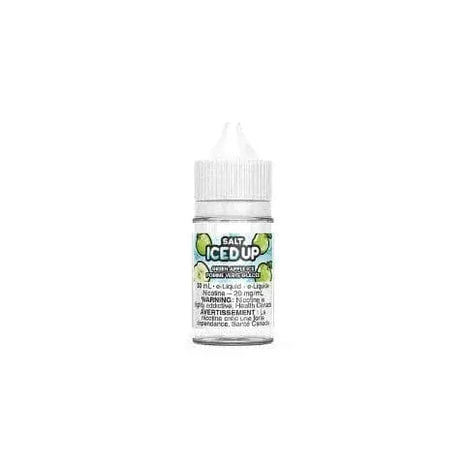 Green Apple Ice Nic Salt - ICED Up Salts - 30mL - Liberty Vape