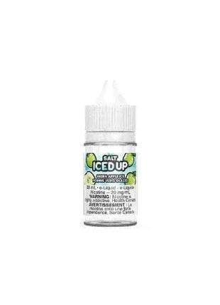 Green Apple Ice Nic Salt - ICED Up Salts - 30mL - Liberty Vape