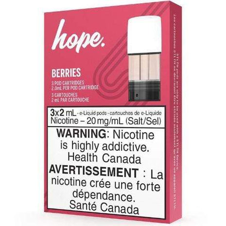 Hope Berries - STLTH Pods - (Bold/Salt Nic) - Liberty Vape