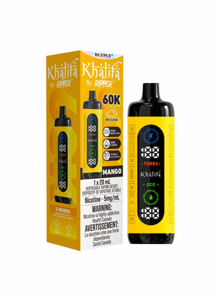 Khalifa Bar 60K Disposable Vape - 20mL (5mg) - Liberty Vape