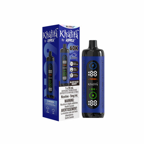 Khalifa Bar 60K Disposable Vape - 20mL (5mg) - Liberty Vape
