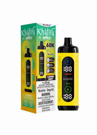 Khalifa Bar 60K Disposable Vape - 20mL (5mg) - Liberty Vape