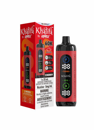 Khalifa Bar 60K Disposable Vape - 20mL (5mg) - Liberty Vape
