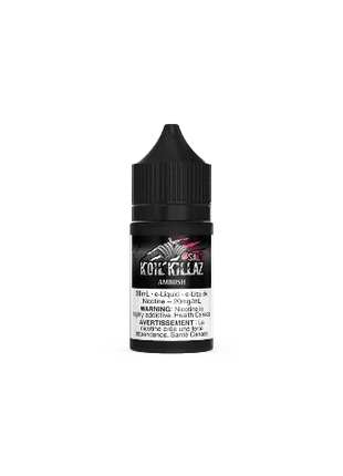 Koil Killaz - AMBUSH Salt Nic E-Liquid - 30mL - Liberty Vape