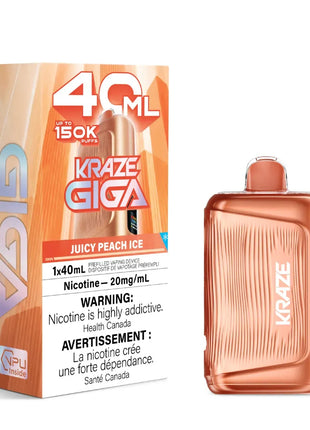 Kraze Giga 150K Disposable Vape - 150000 Puffs - 40mL