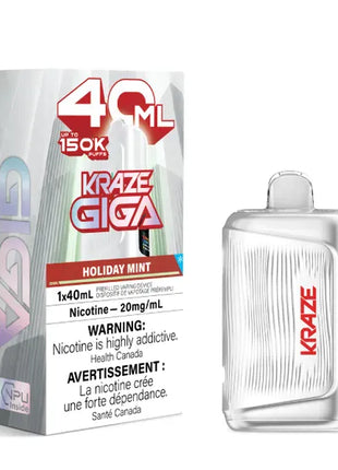 Kraze Giga 150K Disposable Vape - 150000 Puffs - 40mL