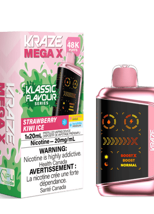 Kraze Mega X 48K Disposable Vape - 48000 Puffs - 20mL - Kraze Disposables - Liberty Vape