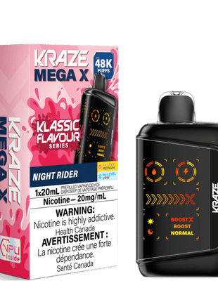 Kraze Mega X 48K Disposable Vape - 48000 Puffs - 20mL - Kraze Disposables - Liberty Vape