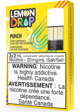 Lemon Drop Punch - STLTH Pods - (Bold/Salt Nic) - Liberty Vape