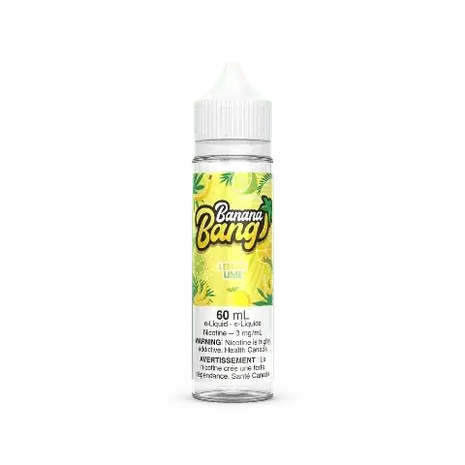 Lemon Lime - Banana Bang E-Liquid - 60mL - 3mg - Banana Bang - Liberty Vape