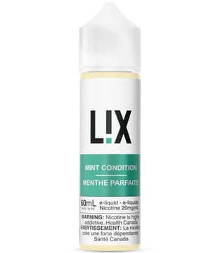 Mint Condition - LiX Freebase E-Liquid - 60mL - L!X - Liberty Vape