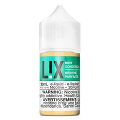 Mint Condition Salt - LiX Nic Salts - 30mL - Liberty Vape