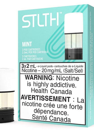 Mint - STLTH Pods - (Bold/Salt Nic) - Liberty Vape