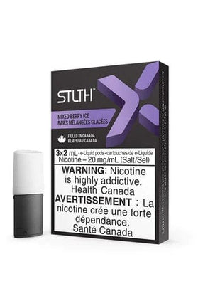 Mixed Berry Ice STLTH X - STLTH Pods - (Bold/Salt Nic) - Liberty Vape