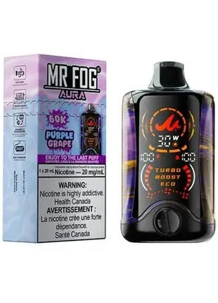 MR FOG AURA 60K Disposable Vape - 60000 Puffs - 20mL - Mr Fog - Liberty Vape
